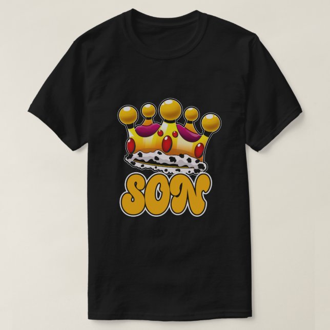 Son Kings crown T-Shirt (Design Front)
