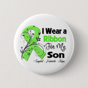 Son - Lymphoma Ribbon 6 Cm Round Badge