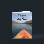 *SON* "NICE SMOOTH RIDE" FOR YOUR BIRTHDAY CARD<br><div class="desc">OUR LAKE... .NICE PLACE FOR PHOTOS AND I HOPE YOU LIKE THIS ONE!!! REMEMBER YOU CAN CHANGE THE VERSE ON THE INSIDE OF ALL MY CARDS AS WELL AS THE OUTSIDE!!! THANKS FOR STOPPING BY 1 OF MY 8 STORES!!!</div>