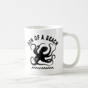 Son of a beach - Pun design for sea life lover Coffee Mug