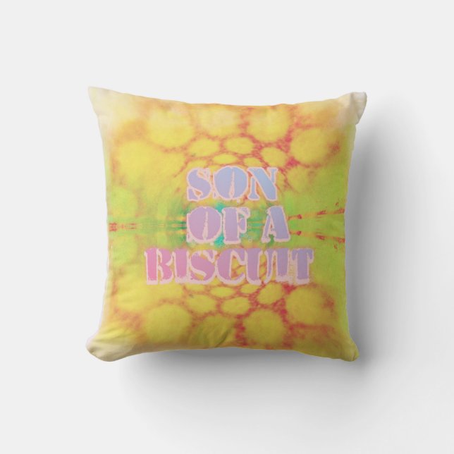 Son of a Biscuit Cushion (Front)