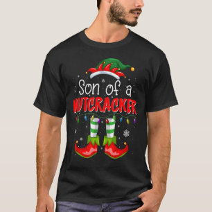 Son of a Nutcracker Elf Christmas T-Shirt