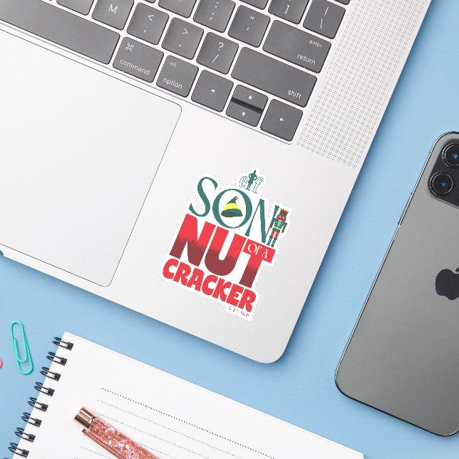 Son of a Nutcracker Graphic (Laptop w/ iPhone)