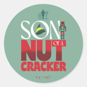 Son of a Nutcracker Graphic Classic Round Sticker