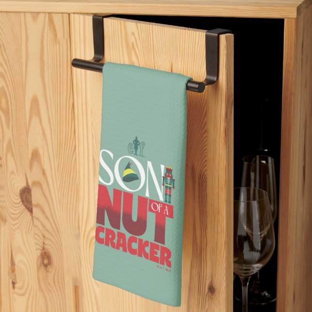 Son of a Nutcracker Graphic Tea Towel (Thirds Fold)