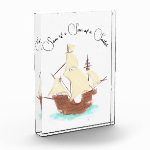Son of a Son of a Sailor pirate Photo Block