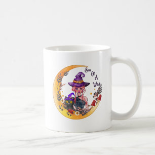 Son of a Witch – Crescent Moon Design Coffee Mug