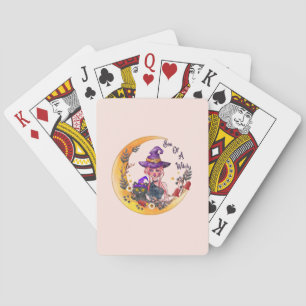 Son of a Witch – Crescent Moon Design Playing Cards
