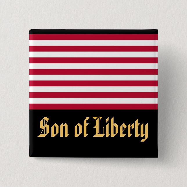 Son of Liberty 15 Cm Square Badge (Front)