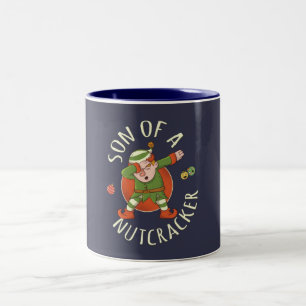 son of nutcracker Two-Tone coffee mug