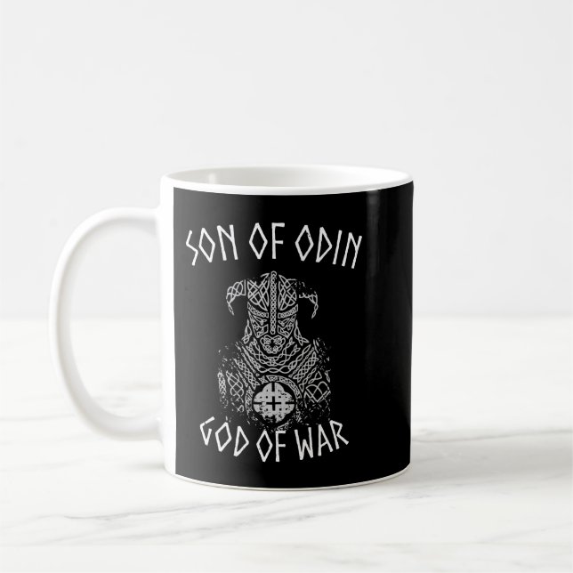 Son Of Odin God Of War Coffee Mug (Left)