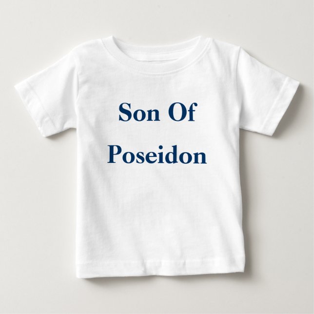 Son Of Poseidon Baby Shirt (Front)
