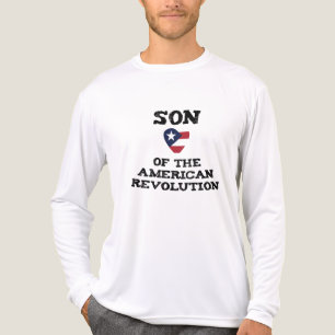 Son of the American Revolution Patriot Heart Flag Tri-Blend Shirt