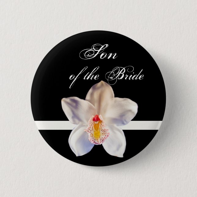 Son Of The Bride Wedding ID Badge (Front)
