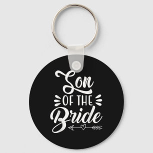 Son Of The Bride Wedding Party Family Bridal Showe Key Ring