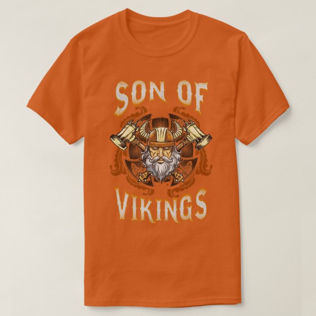 Son Of Vikings T-Shirt (Design Front)
