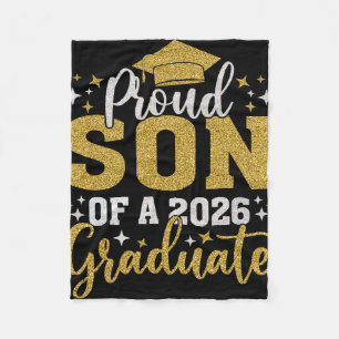 Son Senior 2026 Proud Of A Cl Of 2026 Graduate Don Fleece Blanket