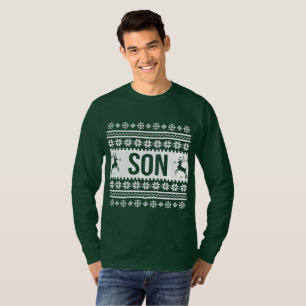 Son shirt Ugly Christmas Sweater son
