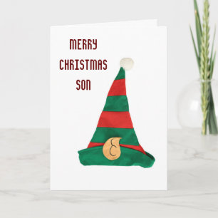 SON-THE HOLIDAY SHOULD BE "HAPPY FOR YOU!" CARD