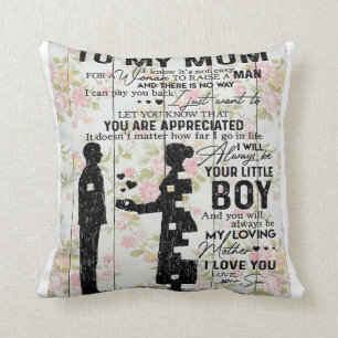 Son To Mum Gift For Mum Family Decoration Cushion