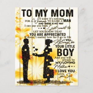 Son To Mum Gift For Mum, Mum Birthday Gift Idea Flyer