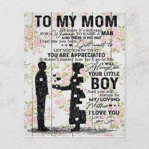 Son To My Mum Gift Lovely Holiday Gift Flyer