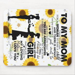 Son To My Mum Gift   To Mum Lovely Letter   Mouse Pad