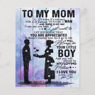 Son To My Mum Letter, Home Decoration, Flyer