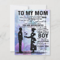 Son To My Mum Letter, Home Decoration,