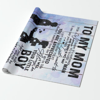 Son To My Mum Letter, Home Decoration, Wrapping Paper