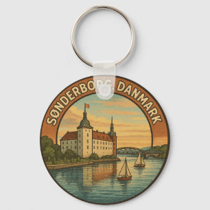Sønderborg Denmark Castle Key Ring