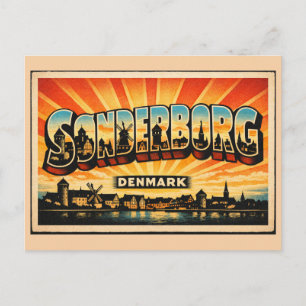 Sønderborg Denmark Castle Postcard