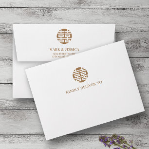 Song Hy/Shuang Xi Wedding Invitation Envelope