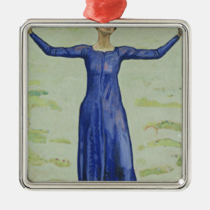 Song in the Distance, 1914 Metal Tree Decoration