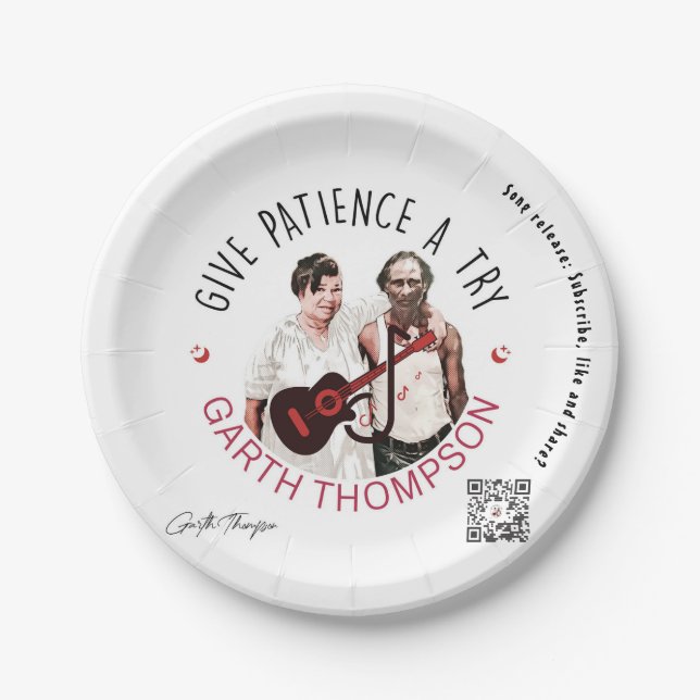 Song lovers Party-plate Paper Plate (Front)