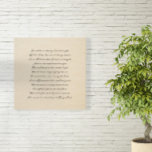 Song Lyrics Gift, Wood Anniversary  Wood Wall Art<br><div class="desc">Minimalist style song lyrics wood wall art. Add your custom song lyrics or poem to create a personalised,  beautiful print gift. Great for wedding song lyric art or first dance print. Perfect anniversary gift,  especially for the 5 year anniversary or "wood anniversary" or a thoughtful Valentine's Day gift idea.</div>