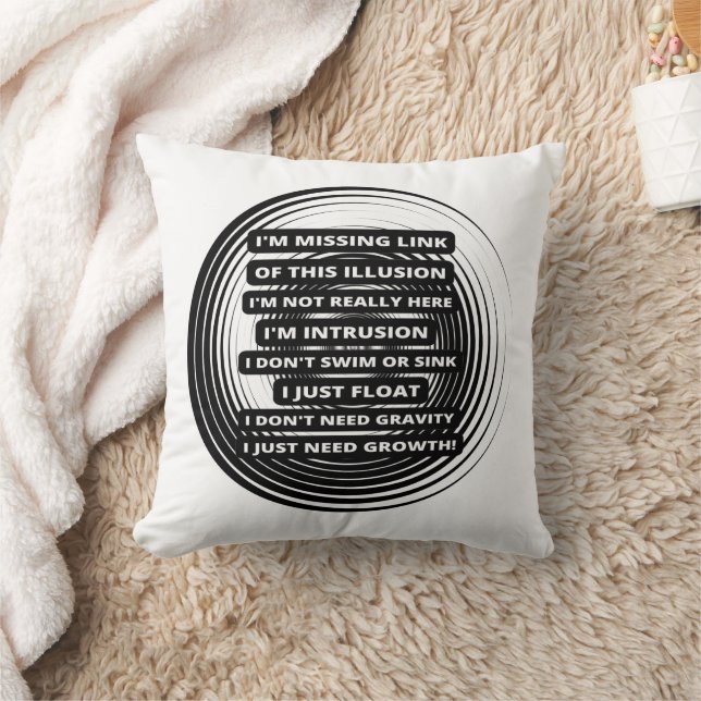Song Lyrics Jericho Cushion (Blanket)