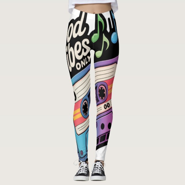 Song Music  Leggings (Front)