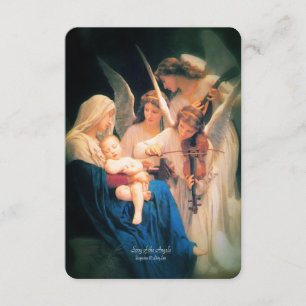 Song of Angels with Mother's Prayer Enclosure Card