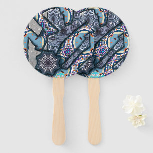 Song of Living Metal No 2 Hand Fan