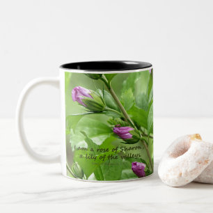 Song of Solomon 2:1 Two-Tone Coffee Mug