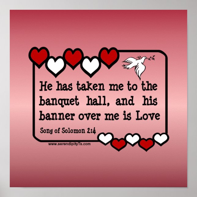 Song of Solomon 2:4 Poster (Front)