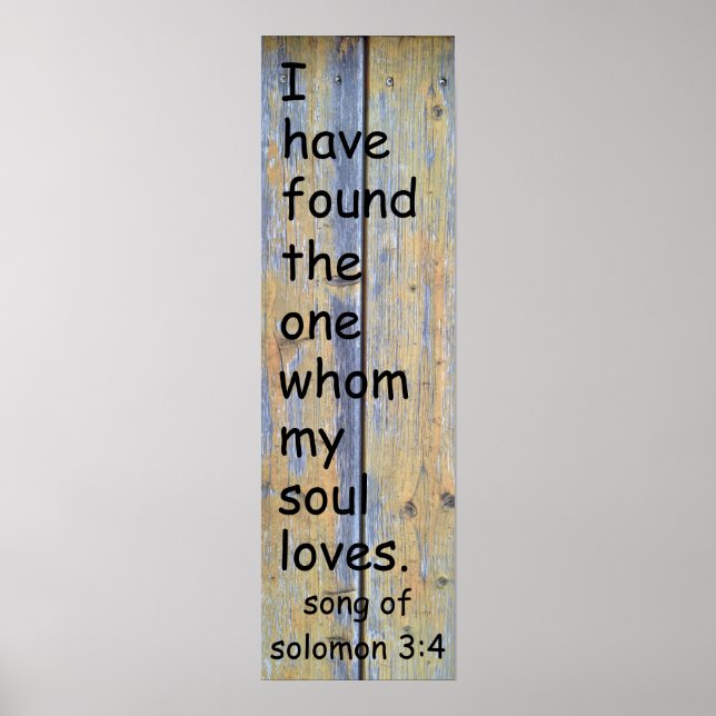 Song of Solomon 3:4 Poster (Front)