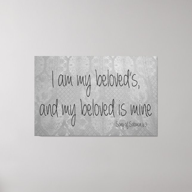 Song of Solomon Canvas Print (Front)