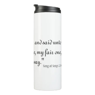 Song of Songs 2:10 Thermal Tumbler