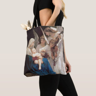 Song of the Angels (1881) by Bouguereau Tote Bag