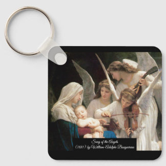 Song of the Angels Bouguereau Key Ring