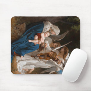 Song of the Angels by William-Adolphe Bouguereau Mouse Pad
