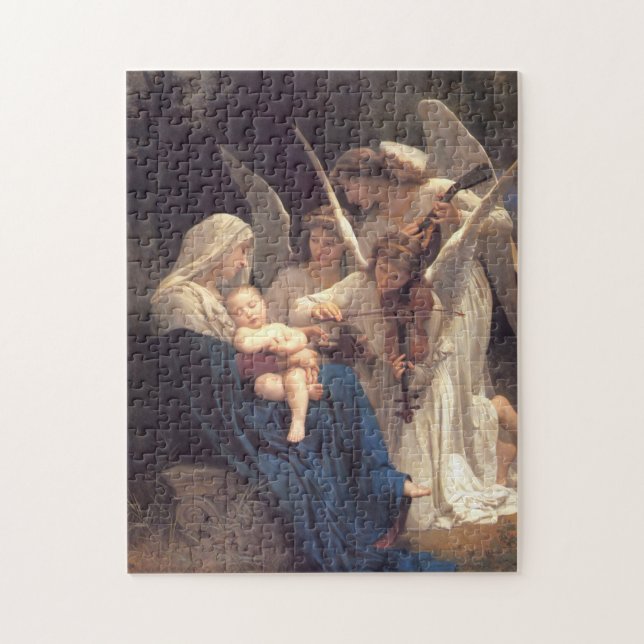 Song of the Angels by William Bouguereau Jigsaw Puzzle (Vertical)