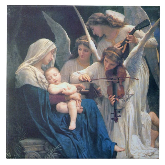 Song of the Angels Fine Art Tile (Front)